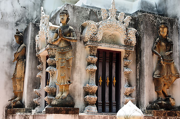 Image showing Ancient wat in Thailand