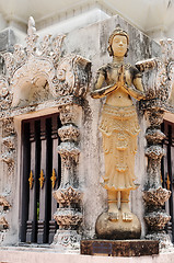 Image showing Ancient wat in Thailand