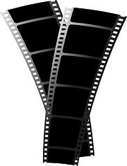 Image showing black film x2