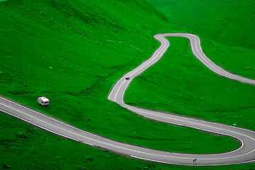 Image showing Road in mountains