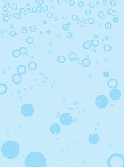 Image showing blue base bubble