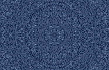Image showing Abstract dark blue background