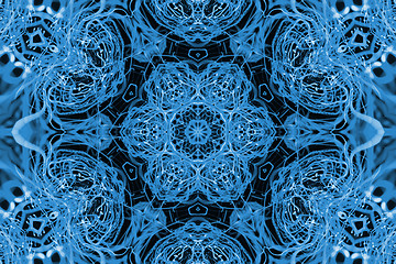 Image showing Abstract blue background