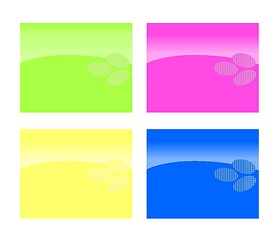 Image showing coloured backgrounds