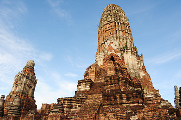 Image showing Ancient wat in Thailand