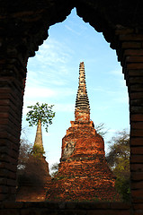 Image showing Ancient wat in Thailand