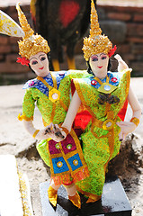 Image showing Buddha models in Thailand