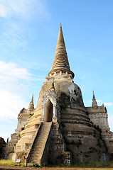 Image showing Ancient wat in Thailand