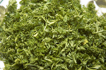 Image showing Chopped Parsley