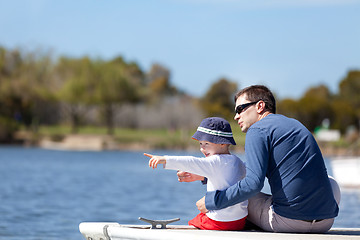 Image showing family at the park