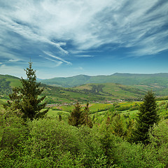 Image showing Landscape - Carpathians mountains, Ukraine