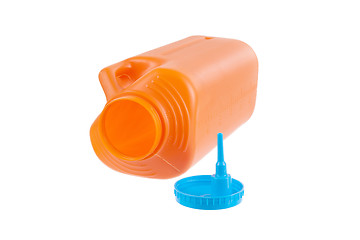 Image showing Large plastic container for urine samples