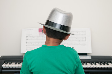 Image showing Pianist