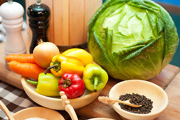 Image showing fresh vegetables