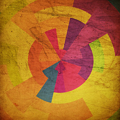 Image showing Abstract colorful grunge background