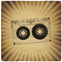 Image showing Vintage music abstract background