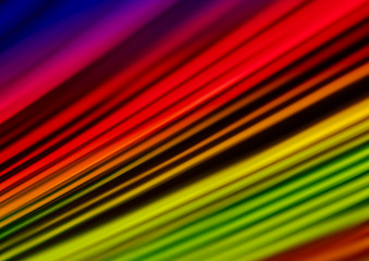 Image showing A4 sized abstract rainbow background.