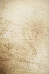 Image showing Old scratched paper background