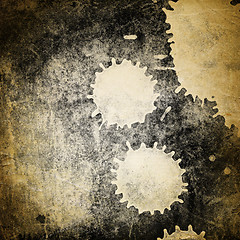 Image showing grunge spotted texture detail