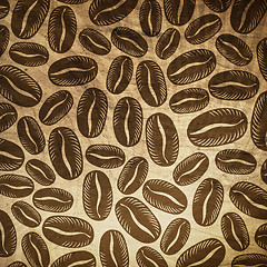 Image showing Vintage coffee background.