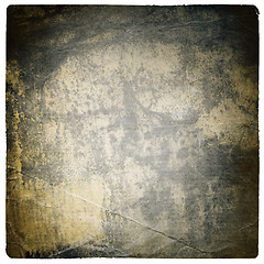 Image showing Vintage background in cold gamut. With isolated torn edges.