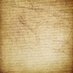 Image showing Romantic grunge handwriting background