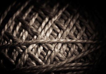 Image showing texture of coarse rope
