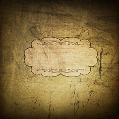 Image showing Vintage styled grunge background