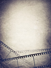 Image showing Grunge film strip backgrounds.