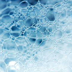 Image showing soap bubbles macro