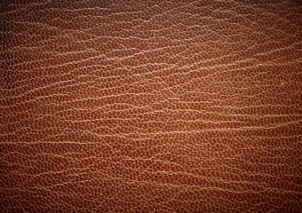 Image showing Red leather texture