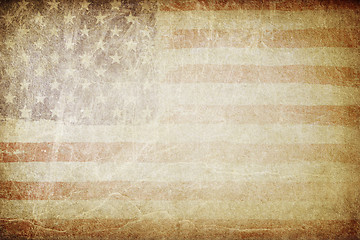 Image showing Grunge american flag background. Perfect for text placing.