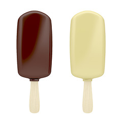 Image showing Ice creams