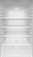 Image showing Empty fridge