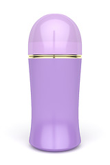 Image showing Purple roll-on deodorant