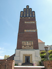 Image showing Wedding Tower in Darmstadt