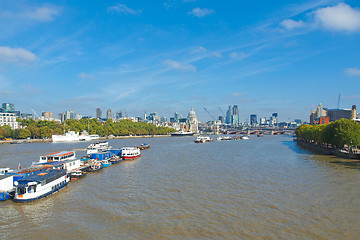 Image showing River Thames in London