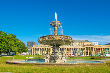 Image showing Schlossplatz (Castle square) Stuttgart