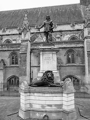 Image showing Oliver Cromwell statue