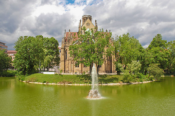 Image showing Johanneskirche Church, Stuttgart