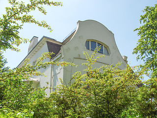 Image showing Glueckert House in Darmstadt