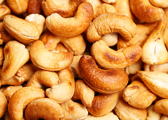 Image showing Roasted cashew nuts