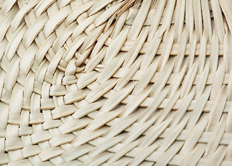 Image showing Wicker basket close up