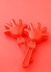 Image showing Cheering clap hand tool