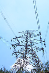 Image showing Power transmission tower