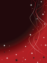 Image showing christmas background black