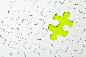 Image showing Missing puzzle piece 