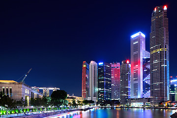 Image showing Singapore skyline