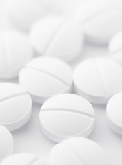 Image showing White pills