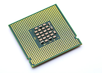 Image showing CPU isolated on white background 